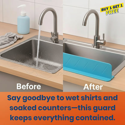 Sinksafe Silicone Splash Guard - Buy 1 Get 1 Free